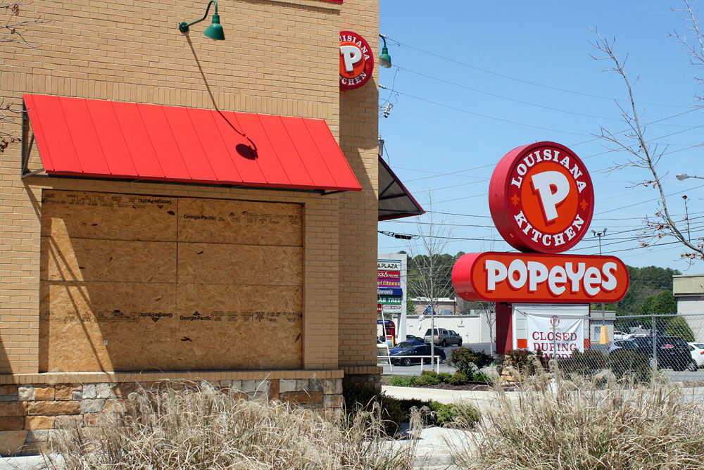 West Rome Popeyes is still boarded up Local News