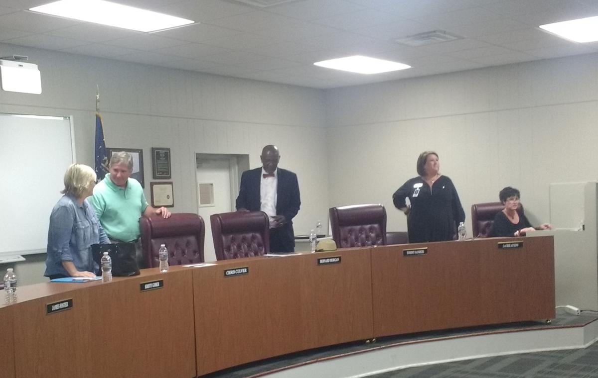 School Board Approves New Desk Tops At Work Session Meet Again On
