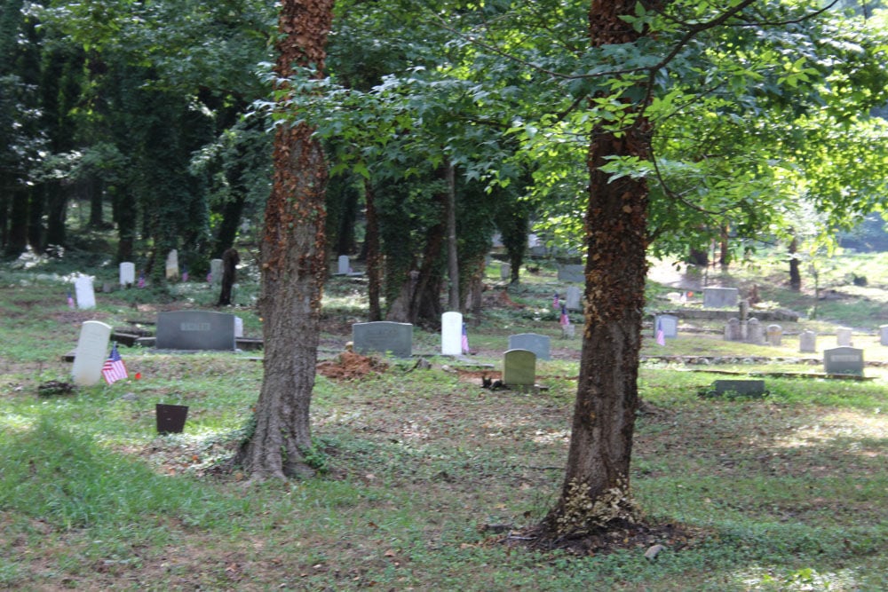 Tombstones at Historic Old Eastview Cemetery tell tales of African