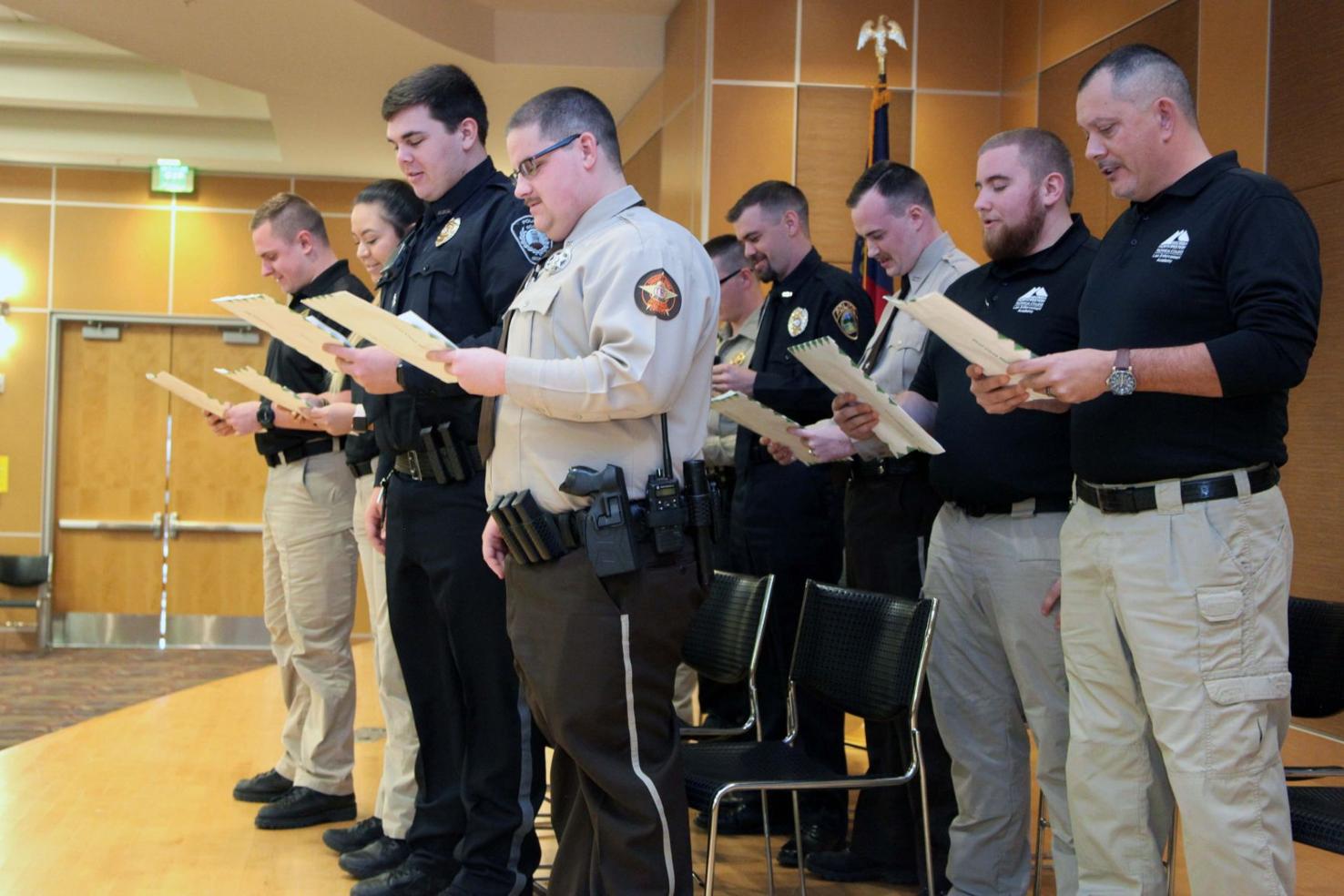 Gntc Law Enforcement Academy Swears In New Officers At Graduation Ceremony Education 2229