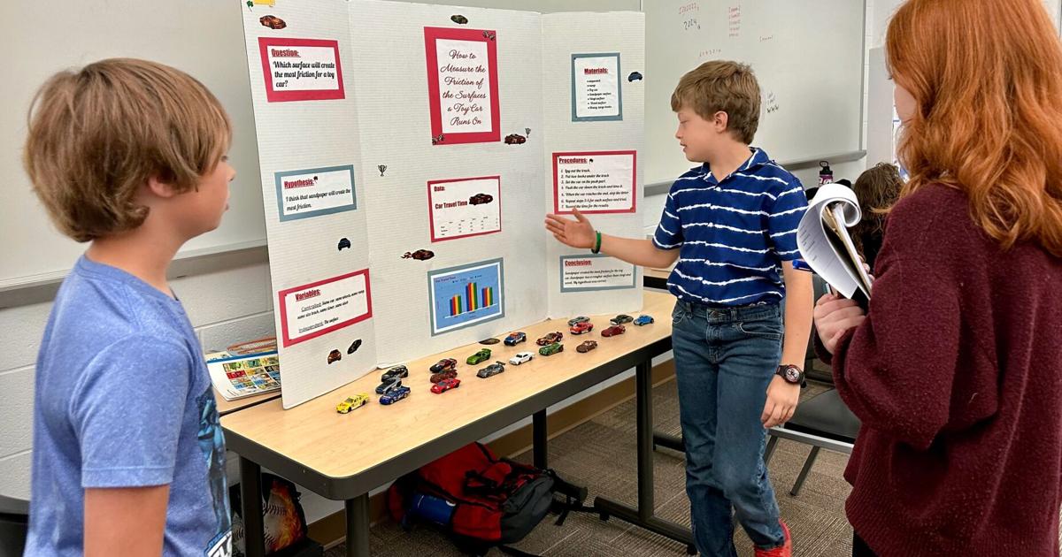 Science Student Present Local Students Present Projects at Berry Area Science Fair | Education ...
