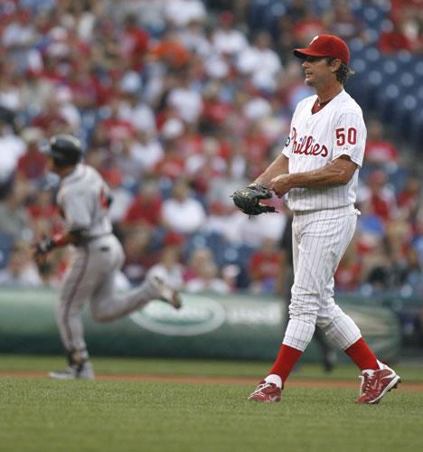 Moyer, Phils struggle in loss to Braves – thereporteronline