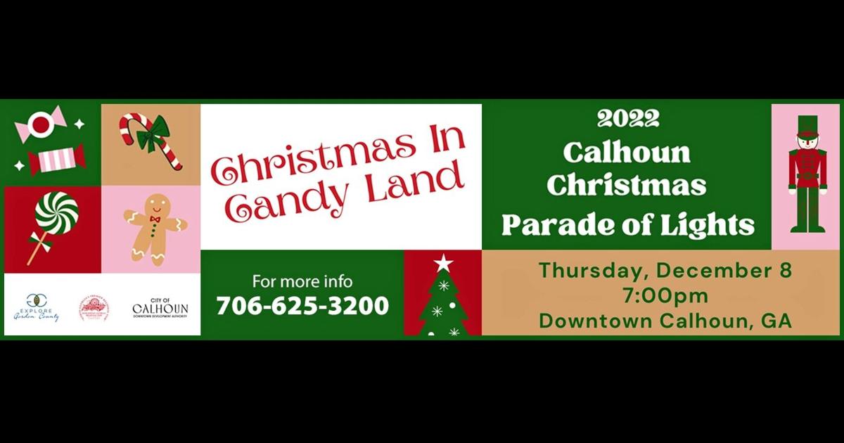 Calhoun Ga Christmas Parade 2025