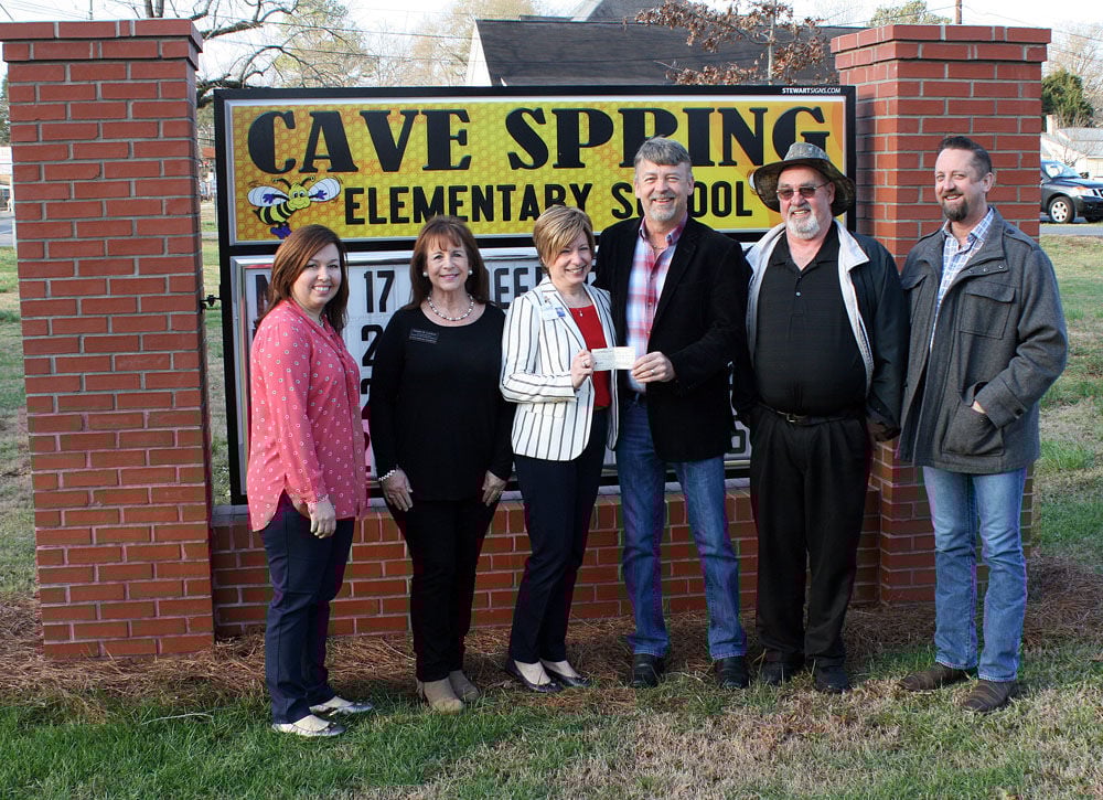 Cave Spring Elementary’s STEM plans get a boost with 5,000 donation