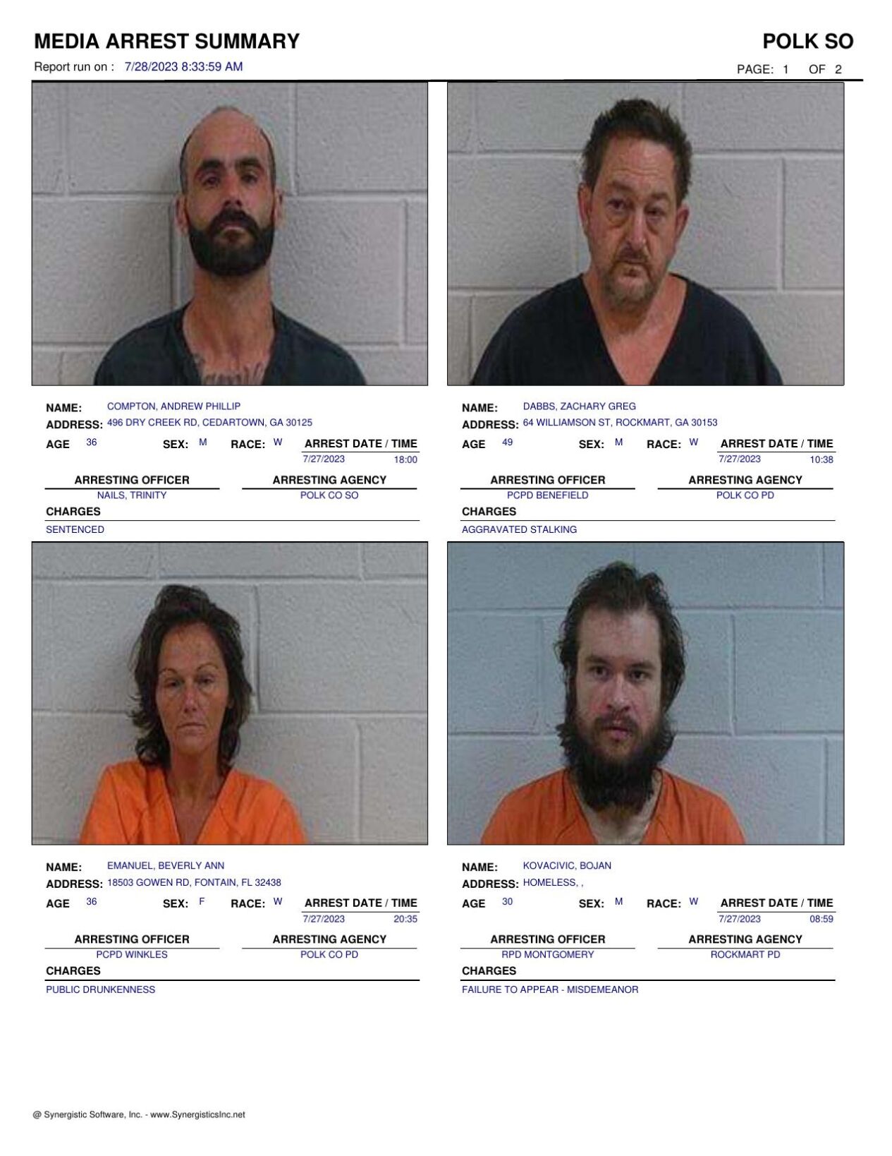 Kershaw County Arrest Records - u9lbhrq