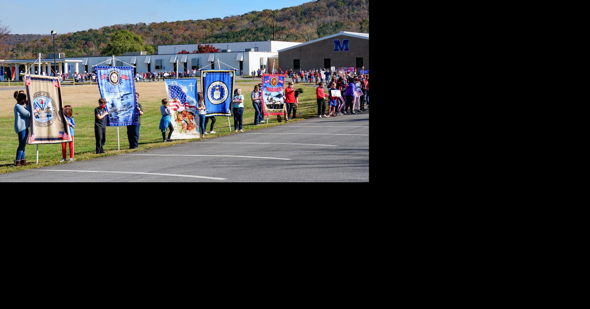 Model Elementary School hosts Veterans Parade after postponementModel ...