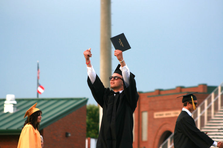 Rockmart High School graduation 2014