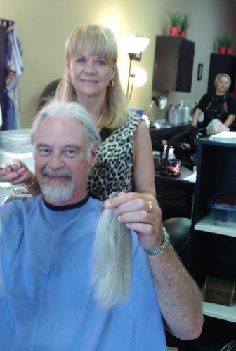 Danny Morrison donates hair in memory of wife | Hometown Headlines | Danny Morrison donates hair in memory of wife | Hometown Headlines |