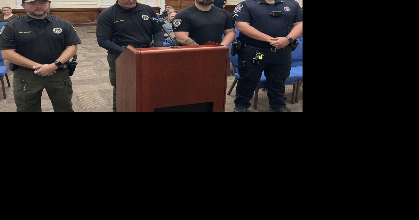 Floyd County Commission Recognizes Law Enforcement Officers' Deeds ...