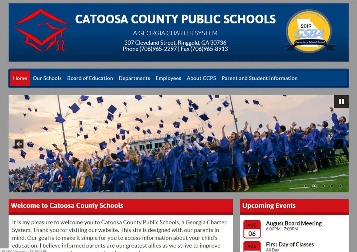 Catoosa Schools new and improved website Education