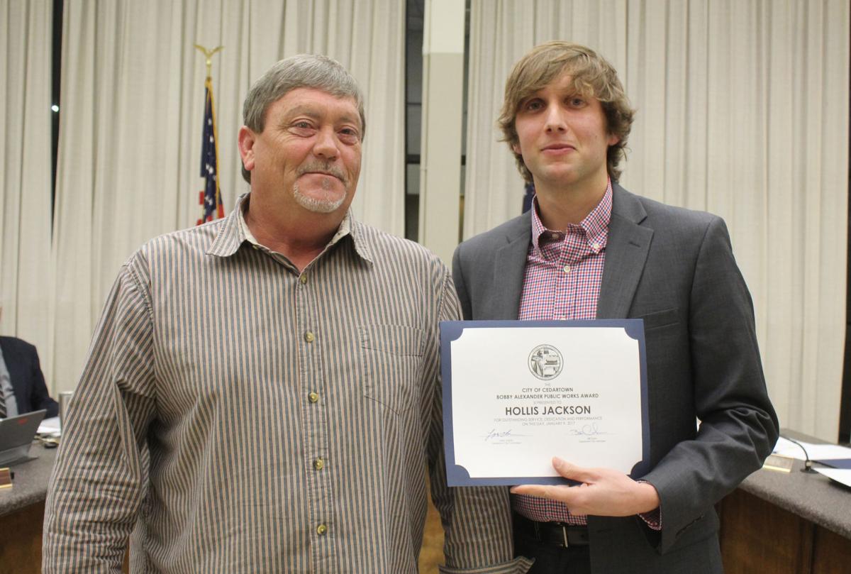 Hollis Jackson public works award
