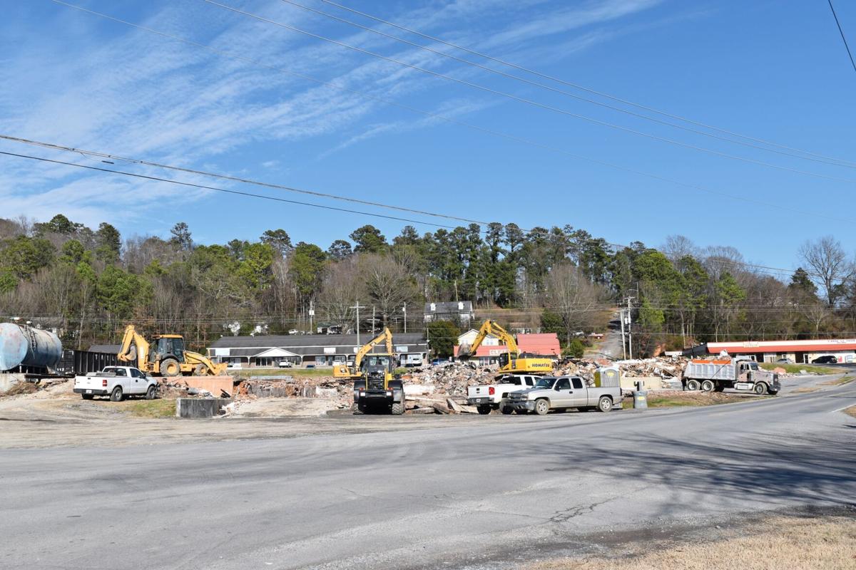 Burned DHM Adhesives building demolished Business