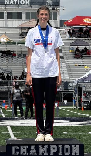 TRACK: Brown Shatters Class AA Mark In High Jump