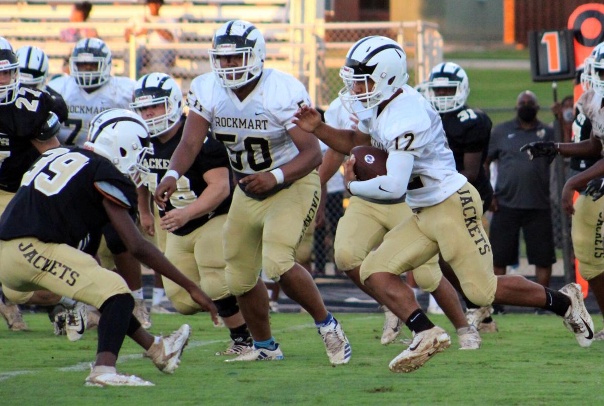 FOOTBALL Rockmart hits the field for Black and Gold Game before diving