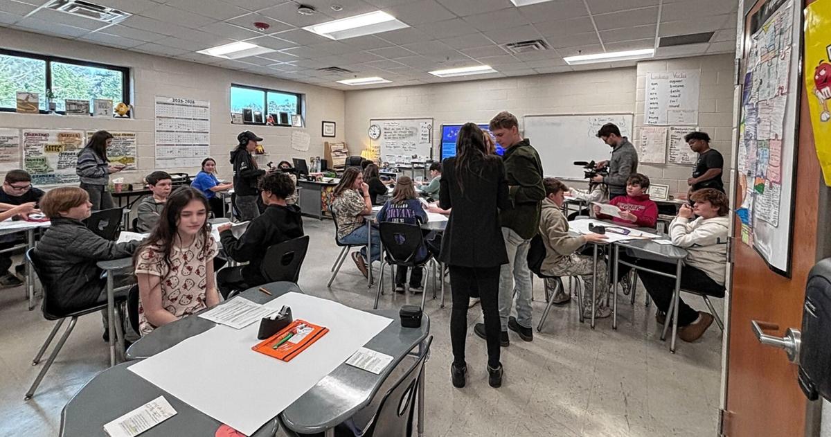 Public Broadcasting visits Pepperell Middle School Education