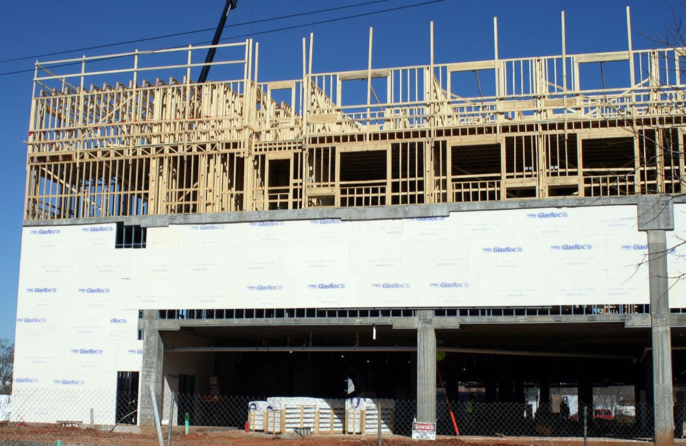 Marriott Courtyard construction: February 2017