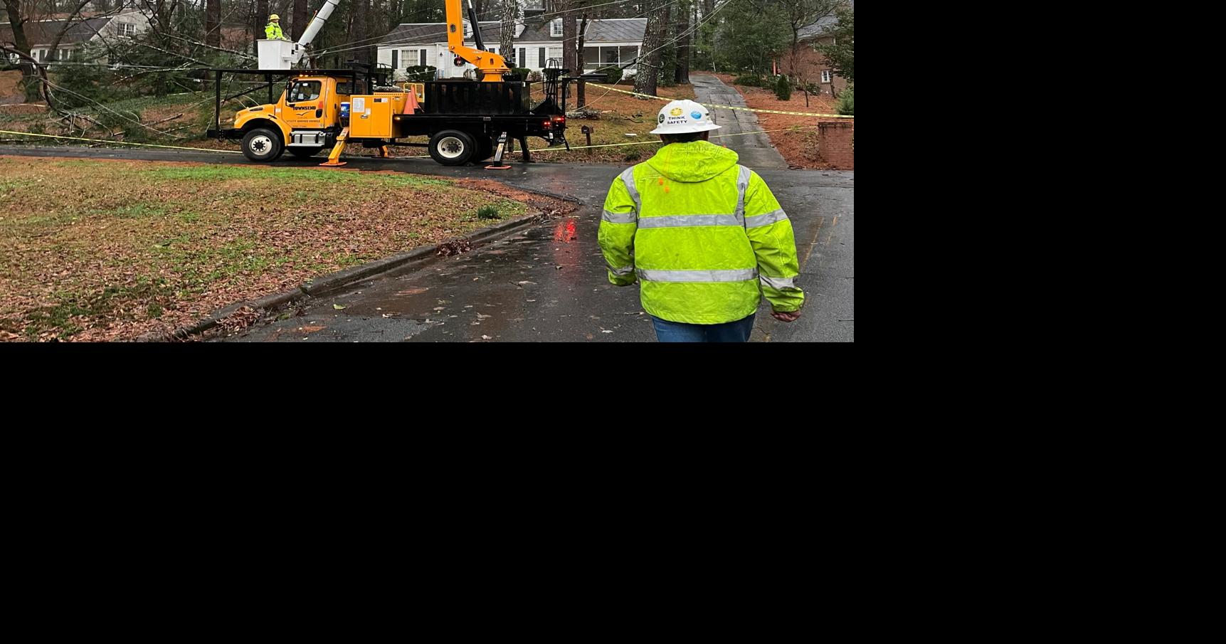 Crews working to remove downed trees, restore power after late night ...