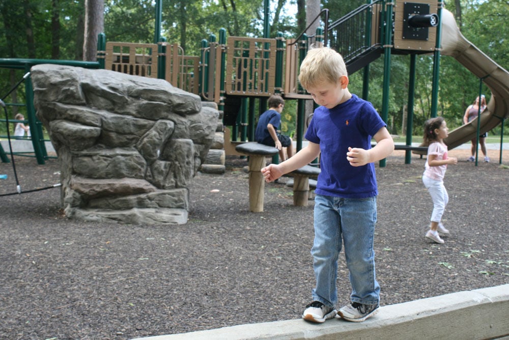 At the park