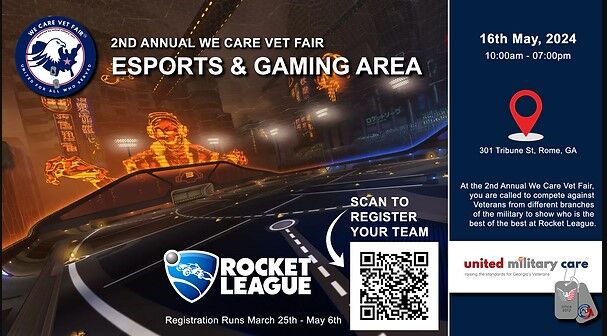 We Care Rocket League tournament
