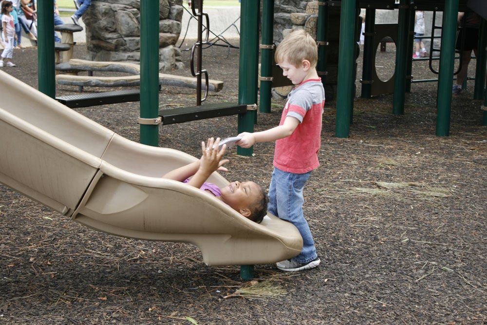 At the park
