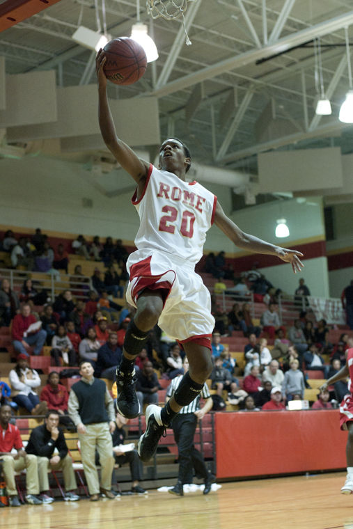 Rome Basketball against New Manchester Gallery