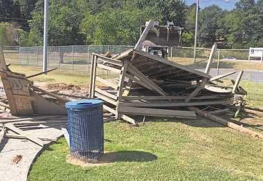Skatepark Halfpipe Demolished Northwestgeorgianews Com