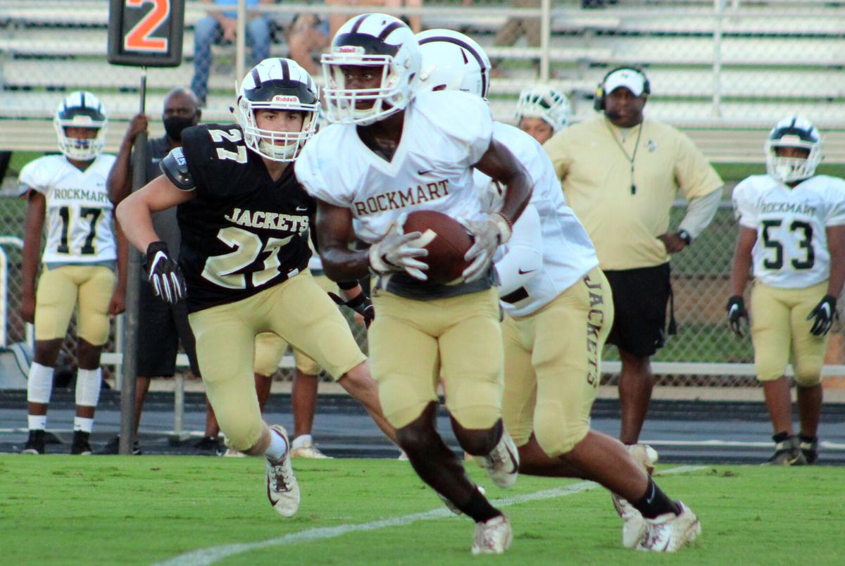 FOOTBALL Rockmart hits the field for Black and Gold Game before diving