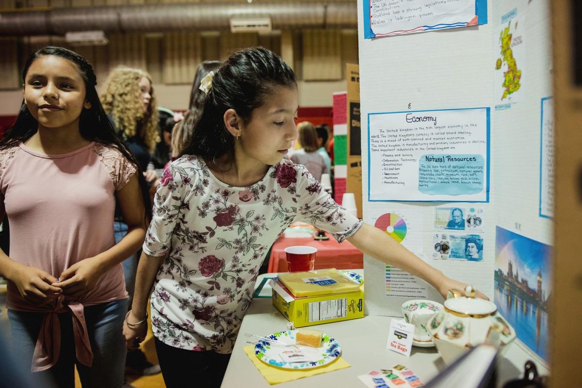 West End sixth grade world showcase