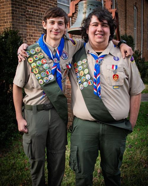 Two achieve Eagle Scout status