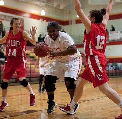 Girls Basketball Lady Wolves Eke Out Win Girls Basketball