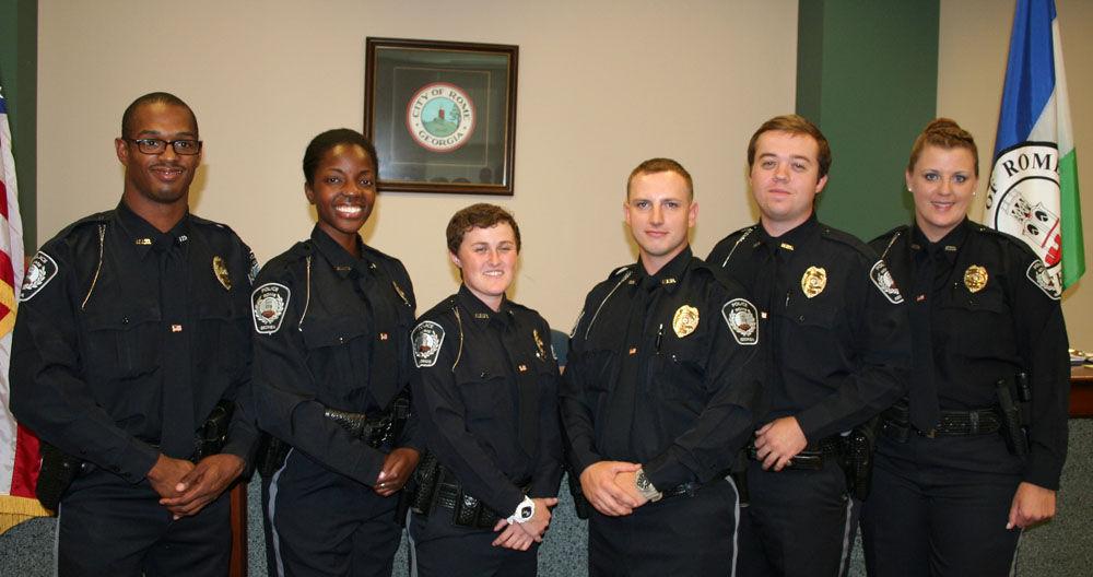 New Rome Police Department officers sworn in Hometown Headlines