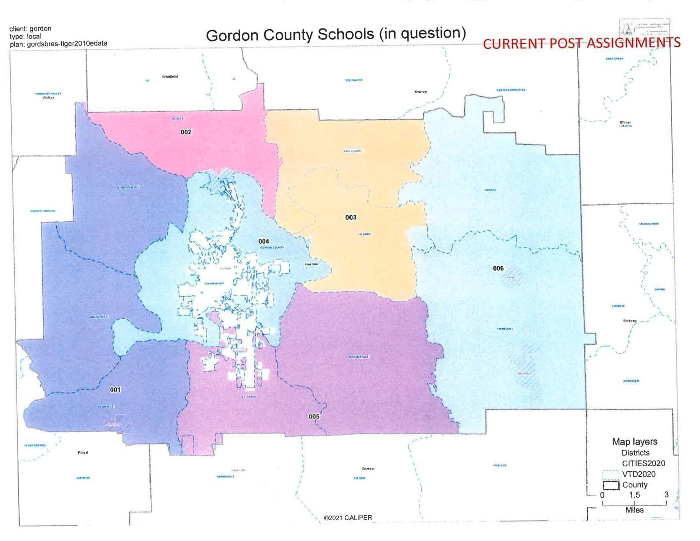 County BOE OK's post map updates