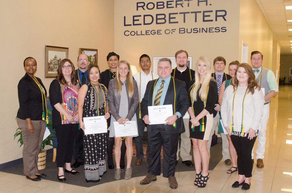 Shorter University Chapter of Sigma Beta Delta Inducts New Members