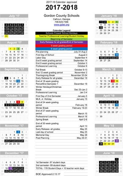 GCBE approves school calendar for next three academic years The