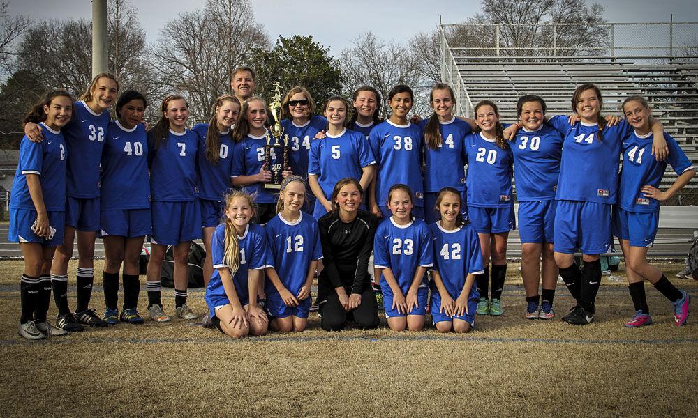 MIDDLE SCHOOL SOCCER Model girls win 4th FCAA title Local