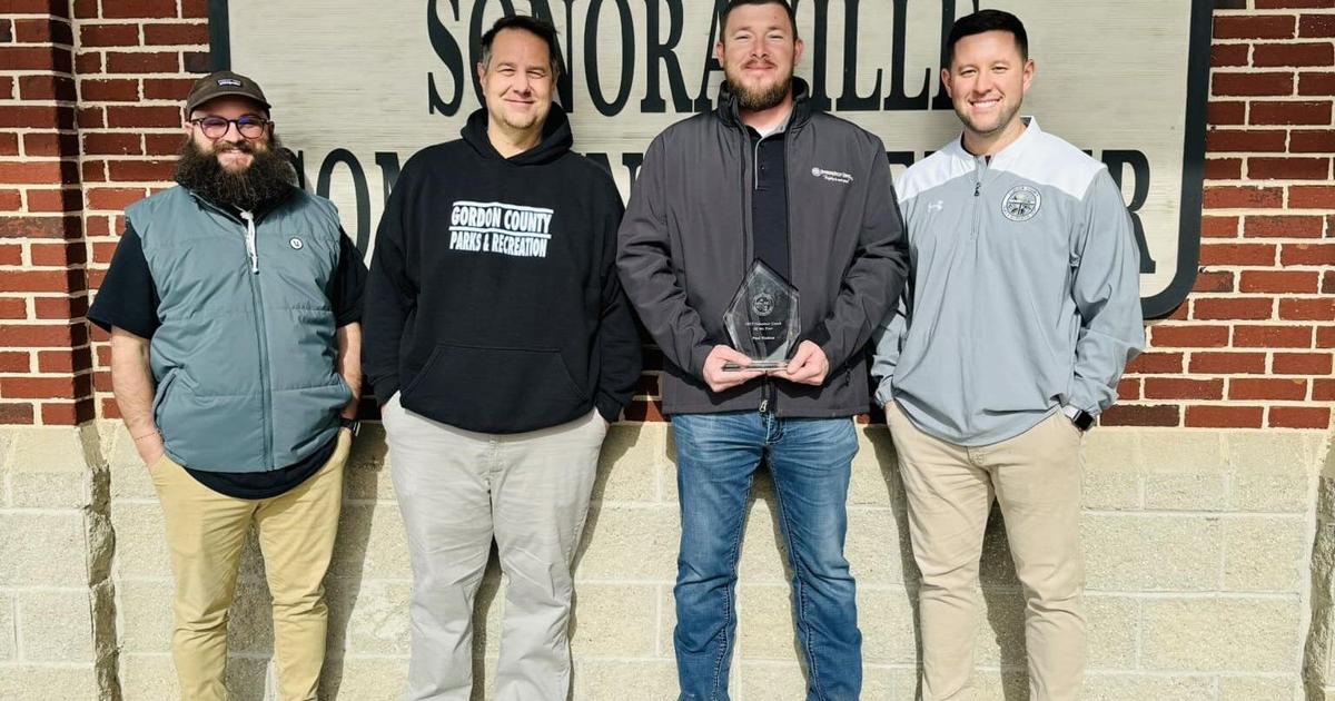 Gordon County Parks and Rec. Bestows First Ever Coach of the Year Award