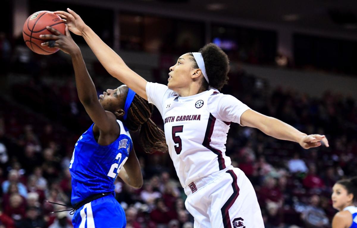 College Basketball Saxton South Carolina Enter Sec Play On A