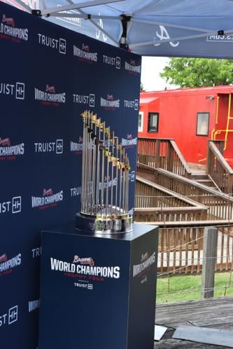 World Series trophy coming to town