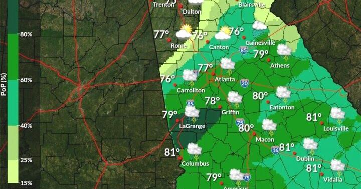 Ware Mechanical weather: High of 77 today and then a brief dip back to ...