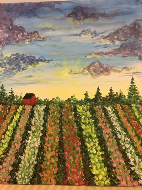 Painting For A Purpose Class At 6th Cavalry Museum Feb 27