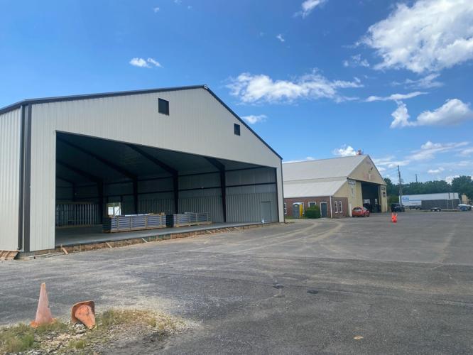 Kinetic Aviation new hangar being built