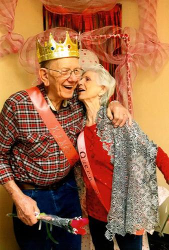 Seniors Celebrate Valentine's Day