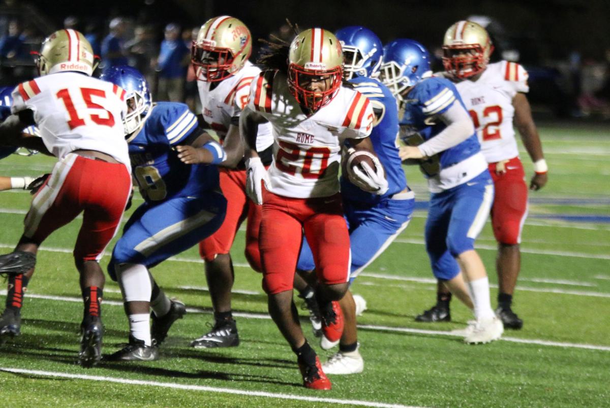 PREP FOOTBALL Rome continues to improve as regular season nears its