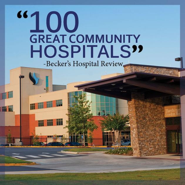 Gordon Hospital named among 100 Great Community Hospitals The Calhoun
