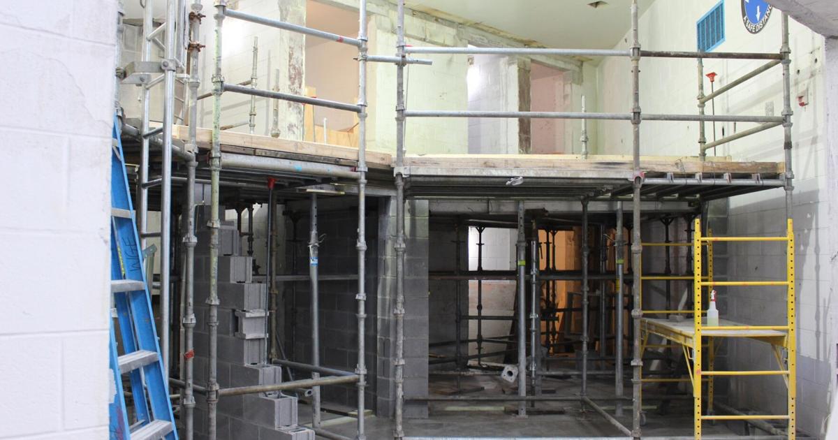 Construction of SPLOST-funded mental health facilities at the Floyd ...