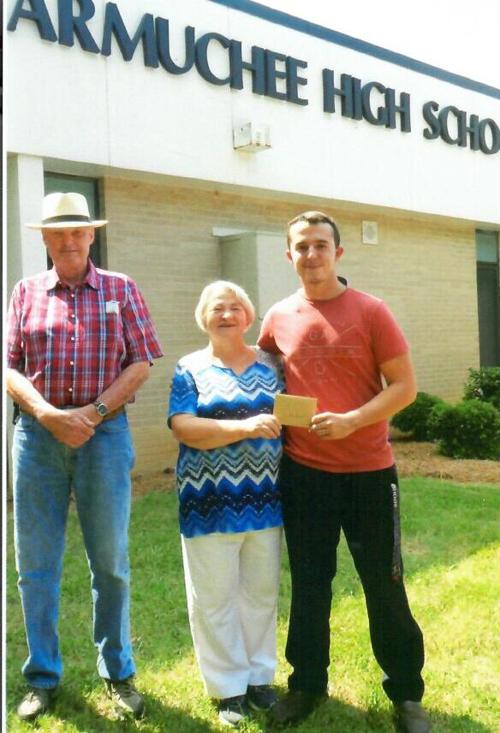 Aden Edwards awarded Margaret Gayler Memorial Scholarship