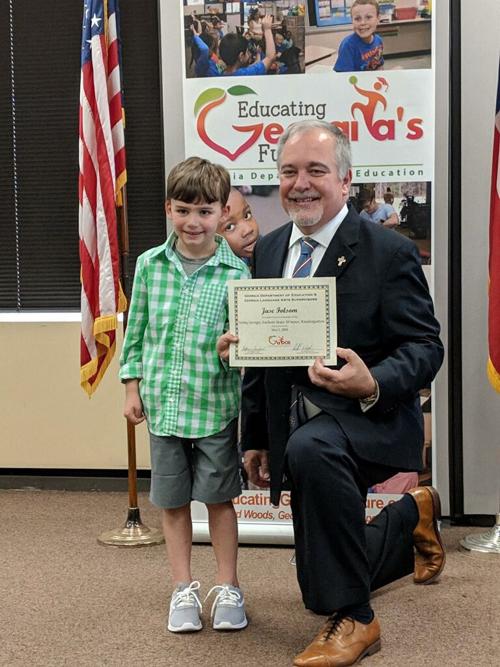 West End student honored for winning Young Georgia Authors writing competition