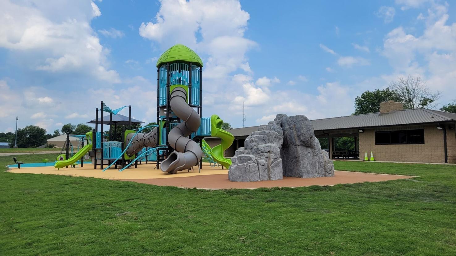 Walker Rocks Playground Nears Completion at Civic Center | News ...