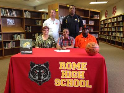 College Signing Rome High S Brittany Strickland Girls