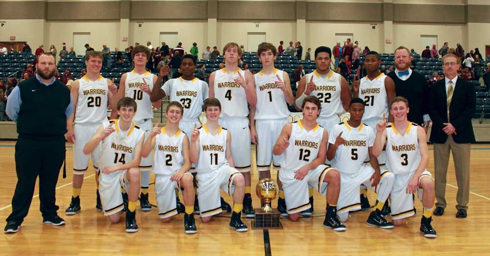 CHEROKEE COUNTY BOYS TOURNAMENT CHAMPIONSHIP Edwards sinks six treys